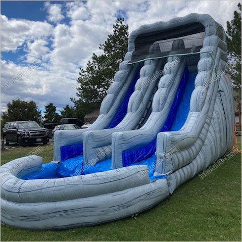 Water Slide Under Blow Up Inflatable Slides Intex Paddling Pool With For Parties Near Me Cost - Inflatable-Zone
