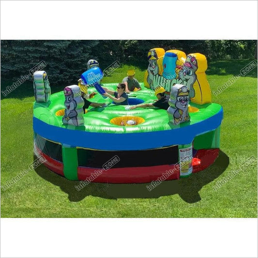Lifesize Human Whack A Mole Inflatable Game Giant Inflatable Human Whack-A-Mole Interactive Game - Inflatable-Zone