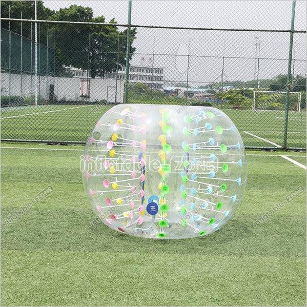 Beautiful Colorful Dot Bubble Football Suits Prix, Bubble Football Comprar - Inflatable-Zone