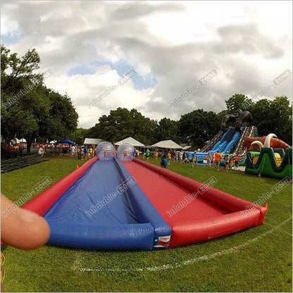 Zorbing Race Track Tunnel For Human Hamster Ball - Inflatable-Zone